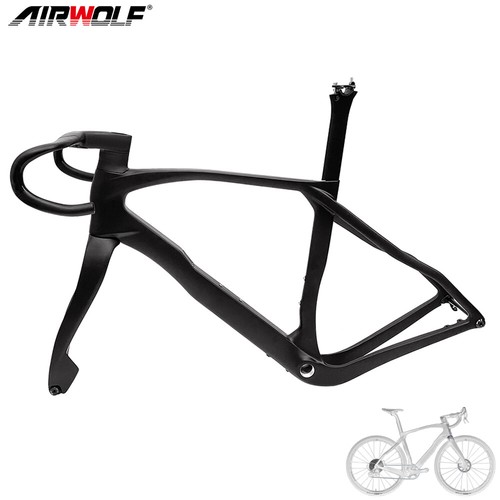 Airwolf carbon gravel telaio - carbon, f